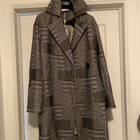 Akris Punto Luxurious Cotton Stretch Coat New With Tags